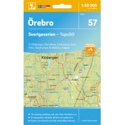 57 Örebro Sverigeserien 1:50 000